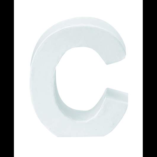 Papp-Buchstaben C 10x3,5cm